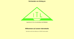 Desktop Screenshot of itl-weisskeissel.de