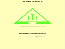 Tablet Screenshot of itl-weisskeissel.de